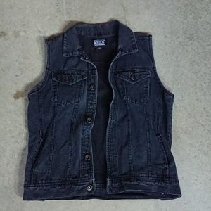 Rude Black Denim Vest